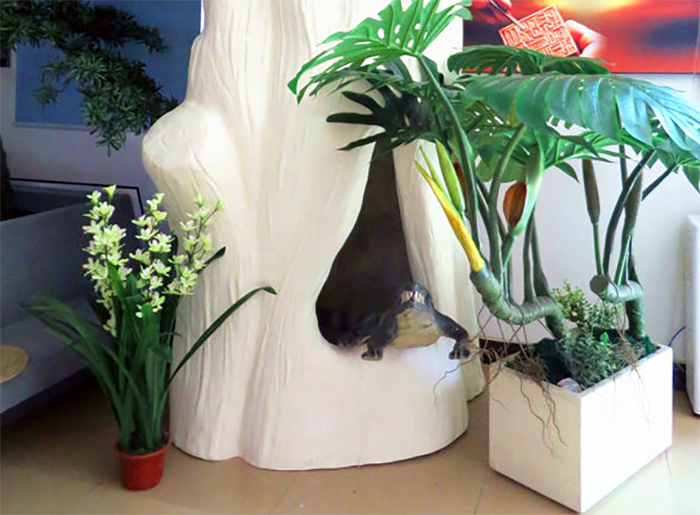 做裝飾使用的防火泡沫仿真樹－阻燃的泡沫仿真樹