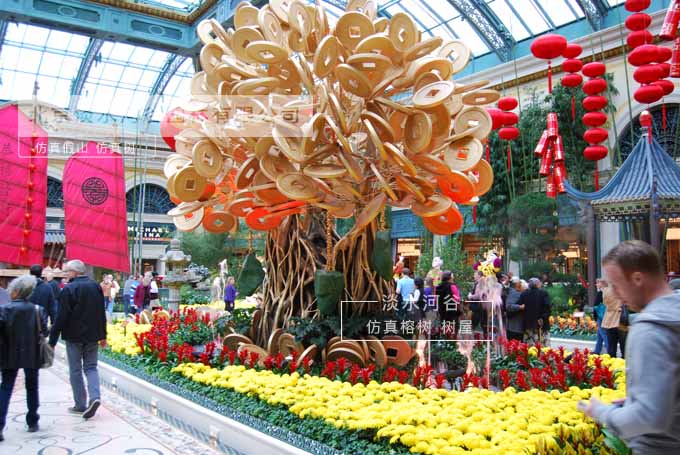 仿真樹利用合理的規劃布局創建文明景觀環境