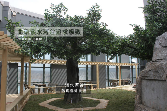 仿真樹制作與景觀設計完美結合，展現匠人之心