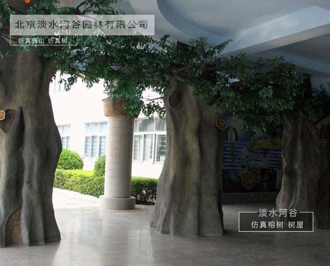 北京淡水河谷仿真樹廠家，打造仿真樹包柱子品牌