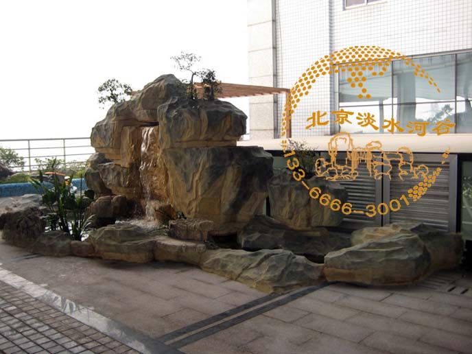 水泥假山現場制作水泥假山雕塑施工流程一站式解析