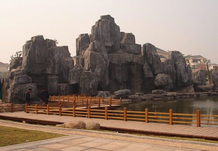 如何做出仿真度高的塑石假山－北京淡水河谷經(jīng)驗(yàn)共享