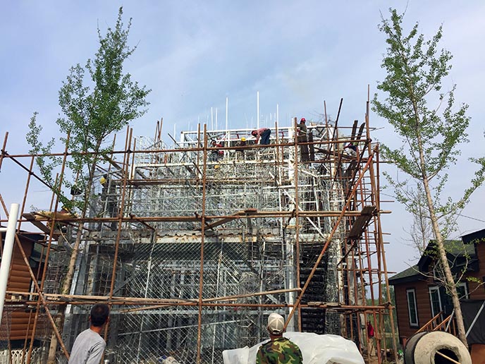 新塑石假山做法－北京淡水河谷塑石假山做法先進(jìn)