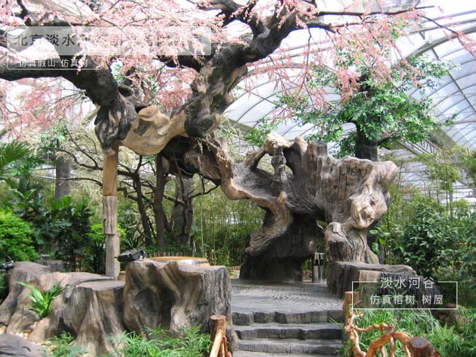 仿真樹提升整體空間設(shè)計(jì)概念是藝術(shù)與時(shí)尚的象征