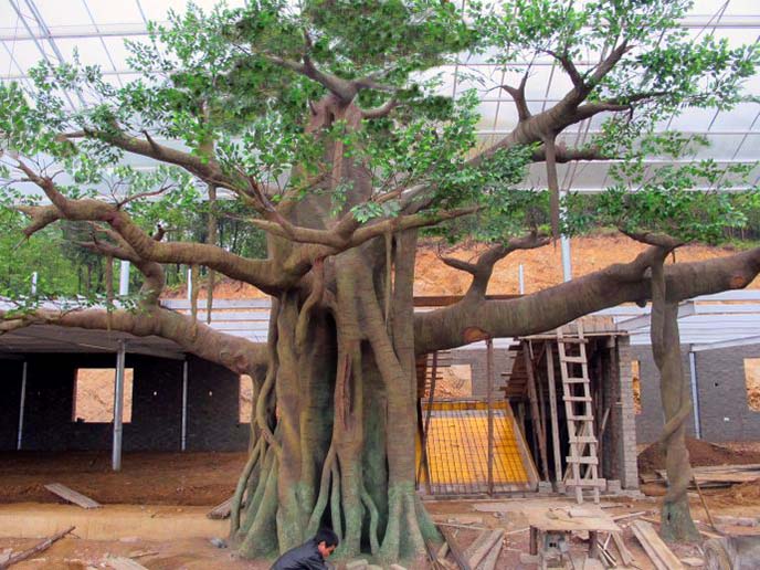 仿真樹制作材料與仿真樹設計的藝術(shù)性