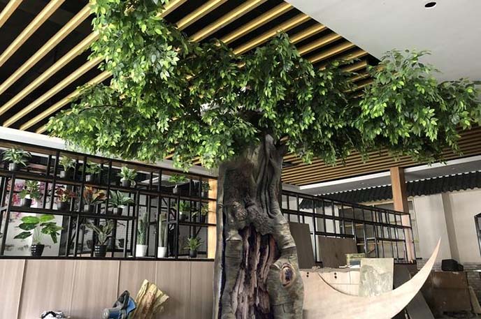仿真榕樹制作工藝－ 北京淡水河谷仿真榕樹廠家經驗談