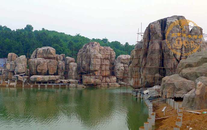 塑石假山制作效果對比，告訴您什么是好的塑石假山制作