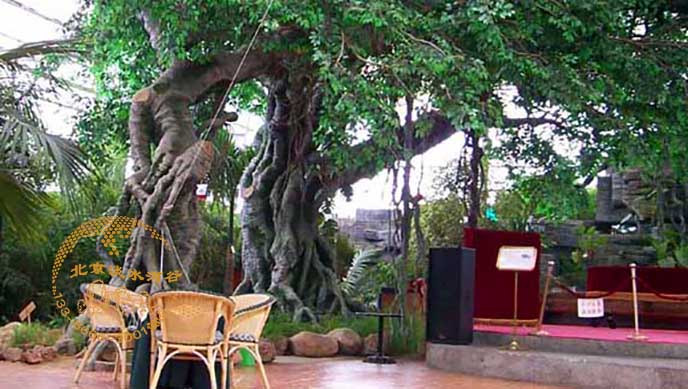 廣西南寧仿真榕樹設(shè)計(jì)制作－北京淡水河谷仿真榕樹制作