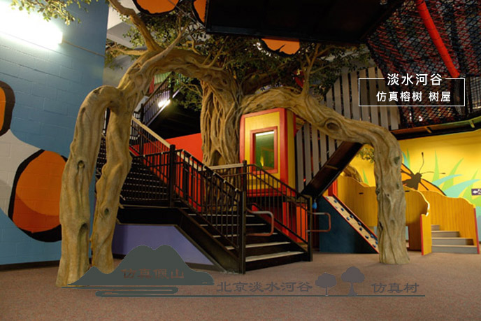 仿真榕樹是室內外裝飾完美的選擇品種多、優勢大