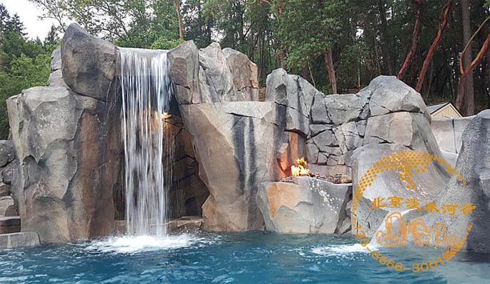 庭院塑石假山制作設計常見的4種風格