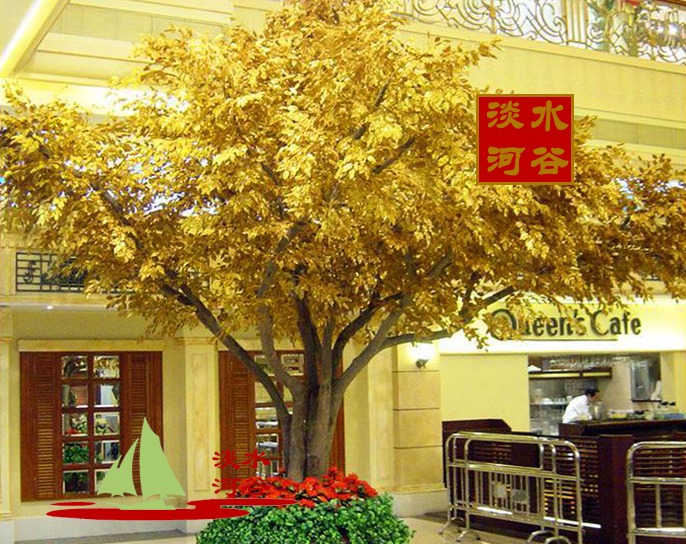 金色仿真樹，能增加喜慶氣氛，進(jìn)來瞧瞧