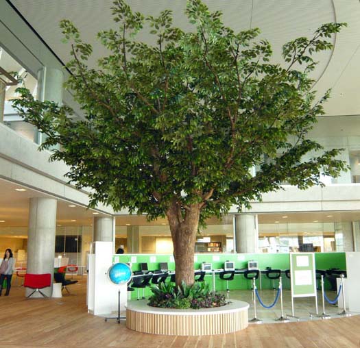 北京仿真銀杏樹廠家可制作不同品種的仿真樹