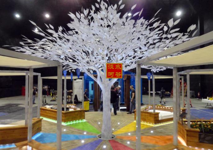 白色仿真樹是把制作完的樹噴白就可以嗎－好像沒那么簡單