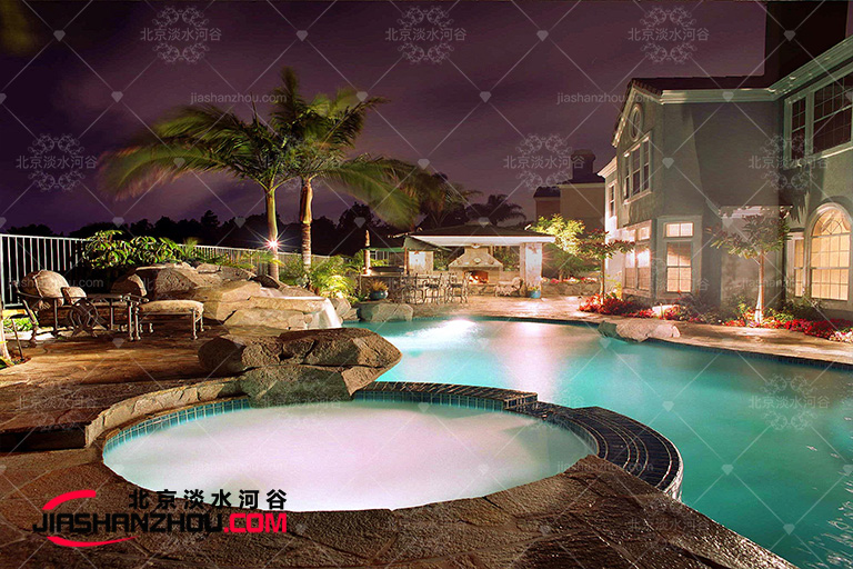 洛陽華陽廣場國際酒店塑石假山設(shè)計樣板用的是這家的