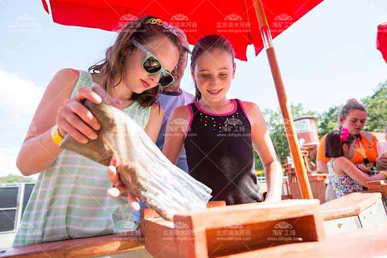 【淘礦工場】的兒童淘礦設備具有殺菌加熱過濾專利