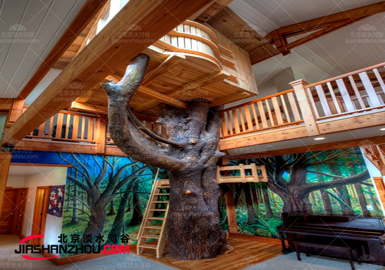 仿真樹完美復制人們心目中的理想甜蜜溫馨綠色場景