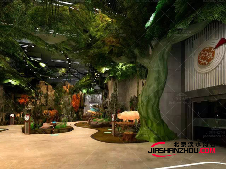 上海寶格麗酒店裝飾選仿真樹美觀實用又時尚