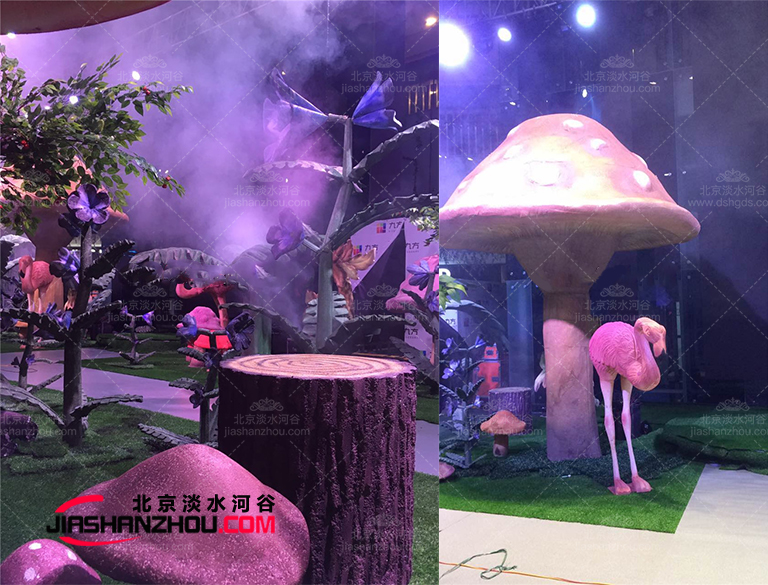 f 的聲音泥土的氣息自然f 庭院-自然式仿真樹布置