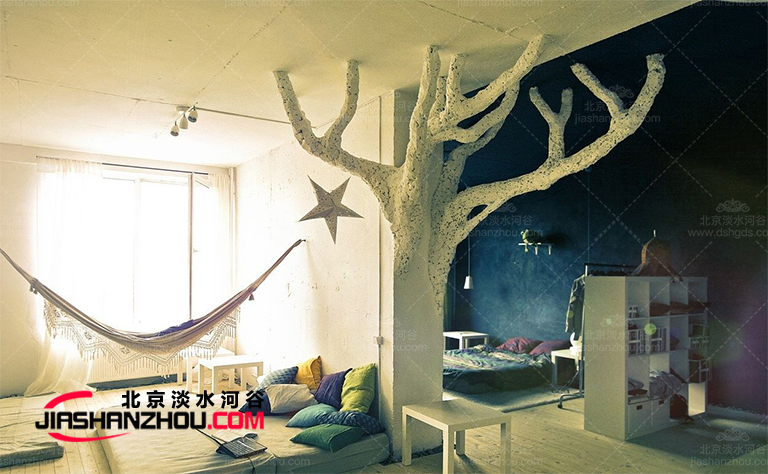 當代仿真樹造景作用擴展您的居住空間