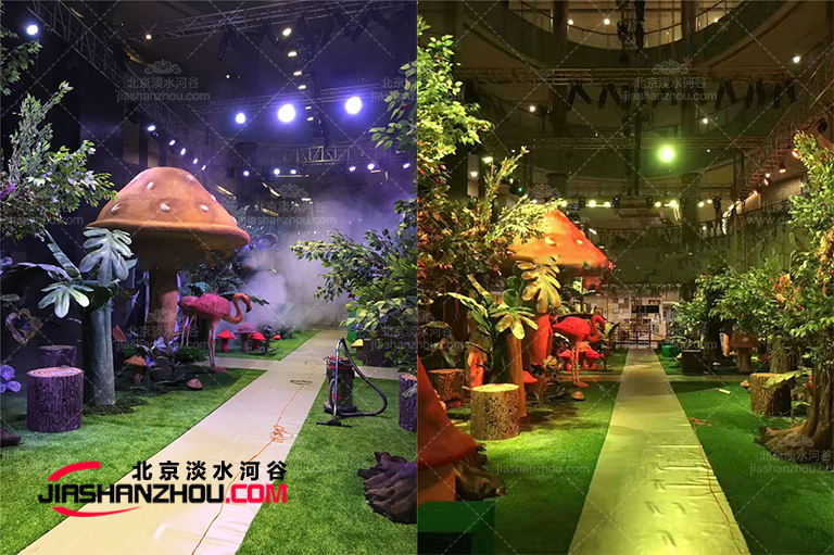 仿真樹生態鏈生機和活力不輸于野生植物園