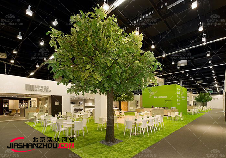 仿真樹美化工作區域實現快樂工作愿望