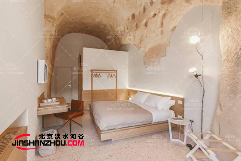 添加自然隱私空間的洞穴民宿安全可靠