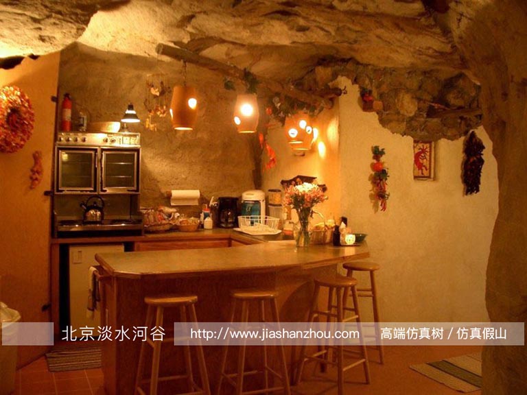 甘泉窯洞民俗式的窯洞酒店誰能制作怎么做的？