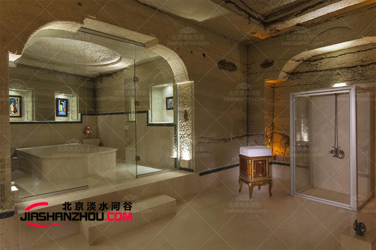 青島人造巖洞民宿自然逼真不輸指環王霍比特人村