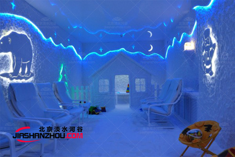 未來具特色的“洞穴”養生項目全鹽汗蒸鹽療房