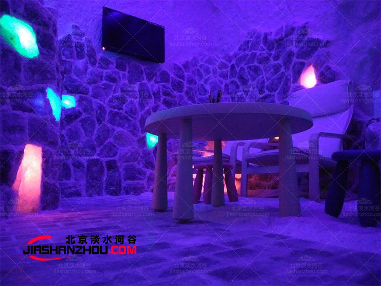 養生純天然玫瑰礦鹽全鹽汗蒸鹽療房健康