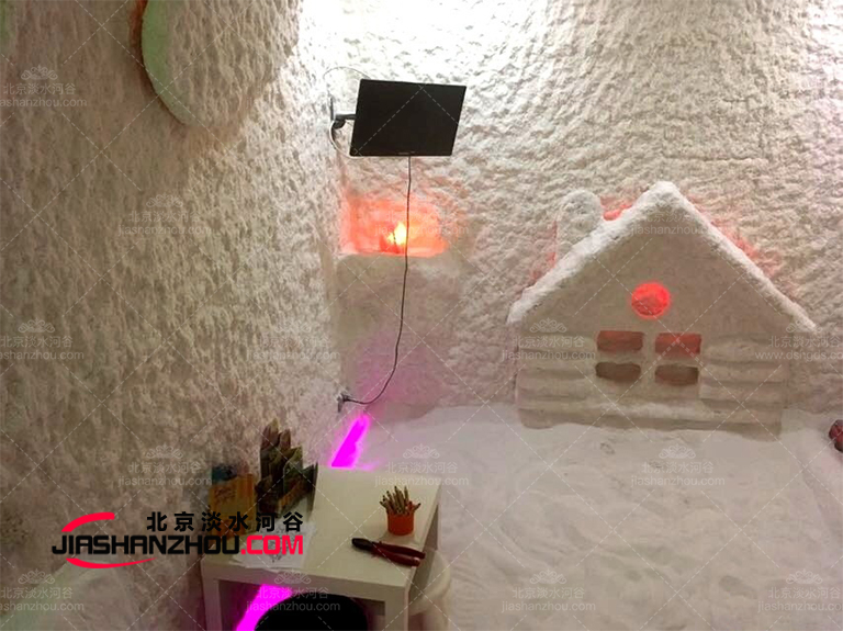 玩鹽可以提升免疫力仿洞穴兒童鹽療房專為孩子的貼心設計