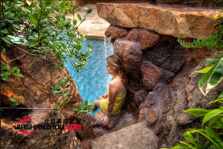 黃岡市旅游景區水泥塑石假山項目設計方案