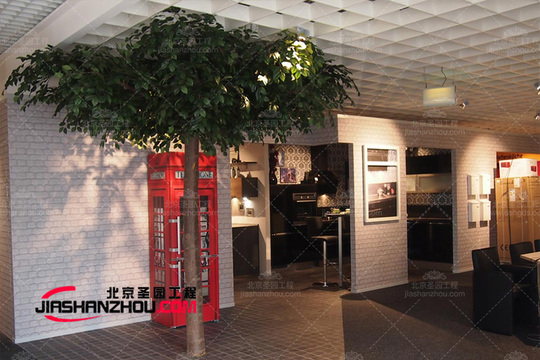 上海申隆生態(tài)園在花園中使用仿真樹植物的幾種方法