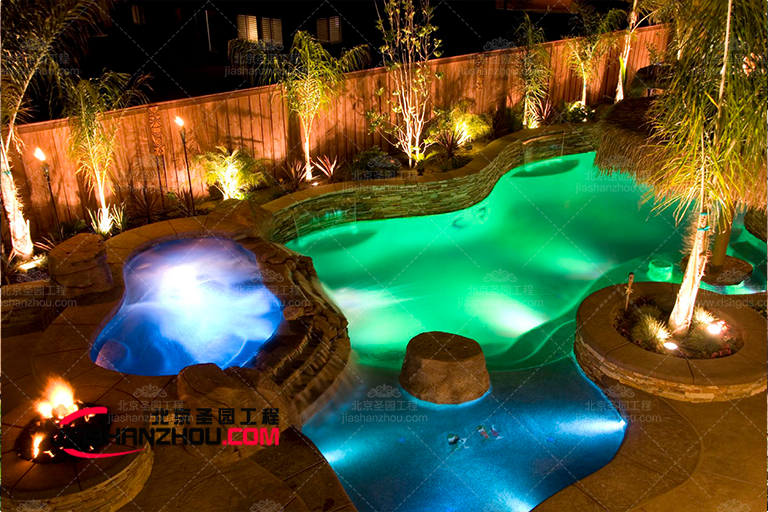 美哭了假山水池圖片這么漂亮只能是這家的了