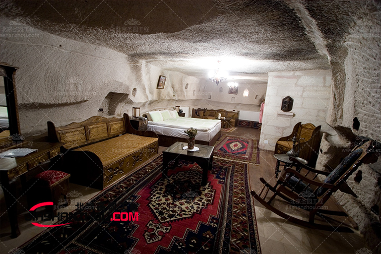 二十一世紀具特色的項目-洞穴主題鹽療別墅設計制作