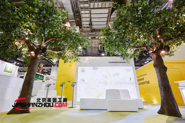 北中軸國家公園山居別墅永恒而經典的仿真樹設計散發著誘人的魅力