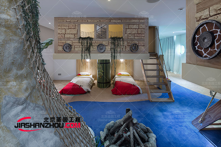 全家人都喜歡的特色親子主題酒店房間