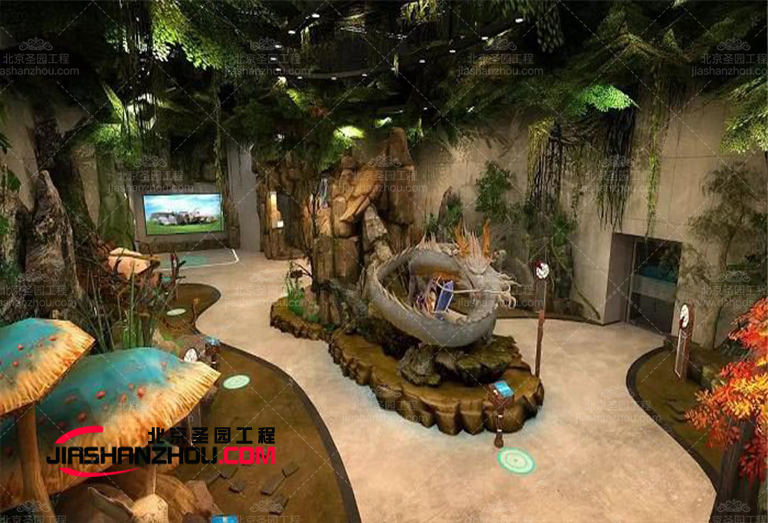 承接江蘇省大豐市青嵐生態園仿真樹景觀制作工程