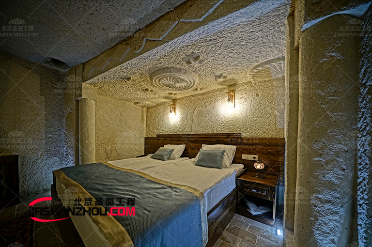 仿真山洞別墅臥室設(shè)計(jì)示例-來自北京廠家