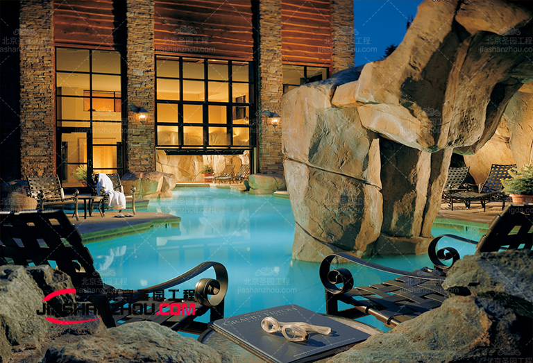 經(jīng)營仿真天然巖洞酒店衛(wèi)浴熱水浴缸的成本/重量/尺寸