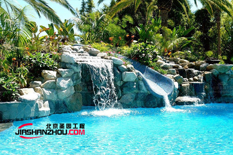 北京廠家新豪華塑石假山水池設(shè)計(jì)案例圖欣賞