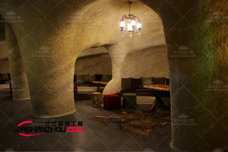 為仿古洞穴餐廳設(shè)計(jì)選擇合適的地毯是錦上添花