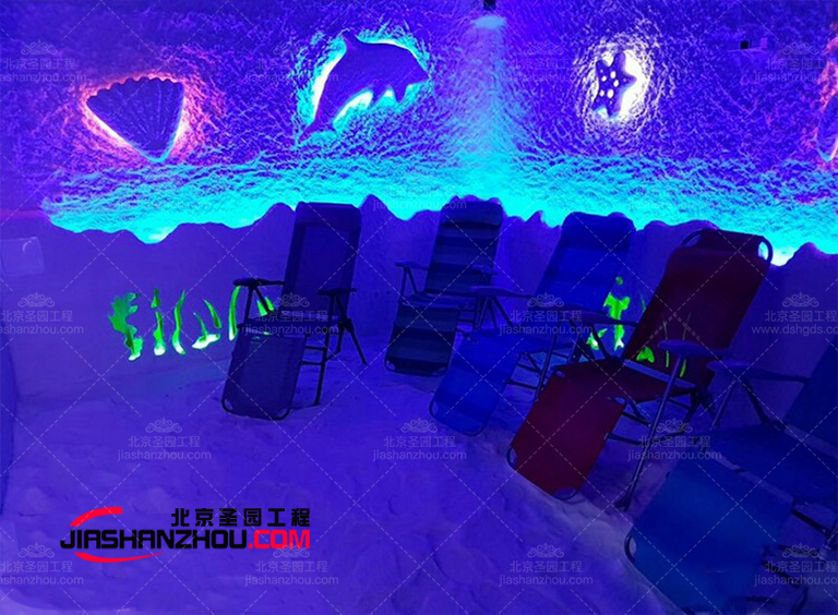 能“藏污納垢”的仿真洞穴主題鹽療別墅顏色布局是啥樣的？