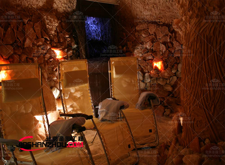 仿自然喜馬拉雅鹽療房也可以歸類為高性能的室內(nèi)設(shè)計