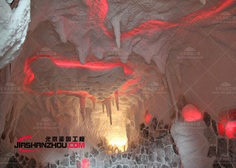 看廠家如何為云南大理怡悅仿真喜馬拉雅鹽洞創建室內照明