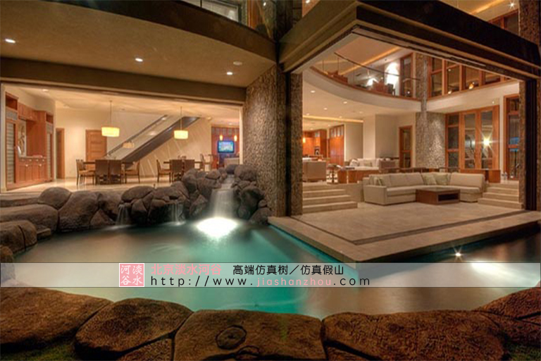 仿真水泥假山適合安裝在哪些地方？