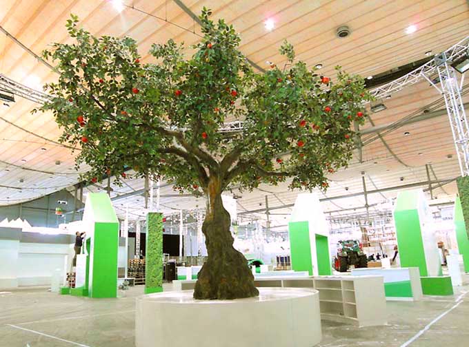 仿真樹美觀可朔性強、生動活潑、形象逼真