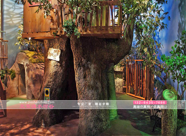 仿真樹在人造植物綠化中發(fā)揮著重要的作用