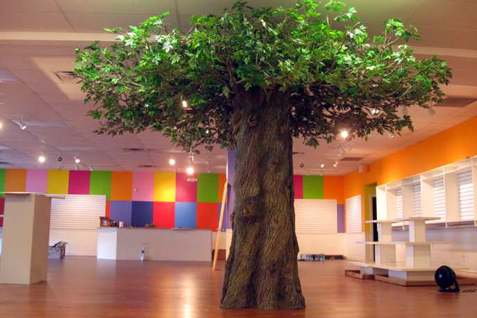 仿真樹推動了整個園林景觀裝飾行業的發展