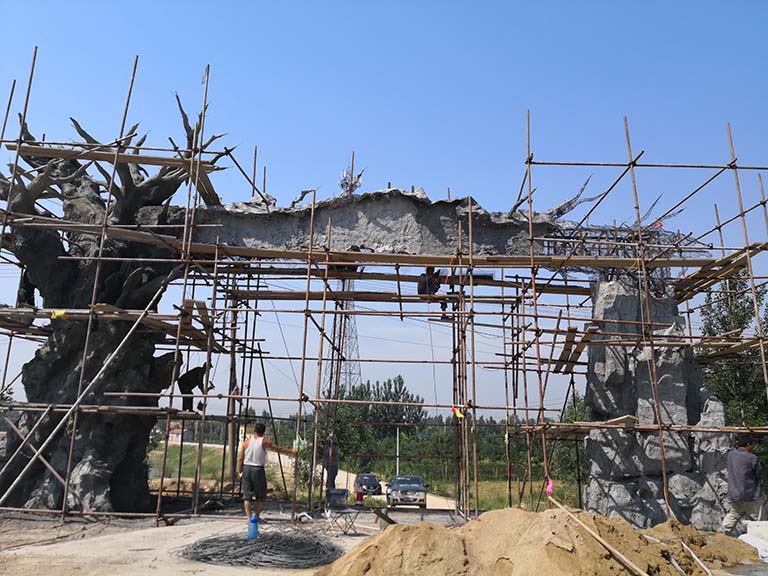 仿真樹大門在制作的時候先考慮的是什么問題？